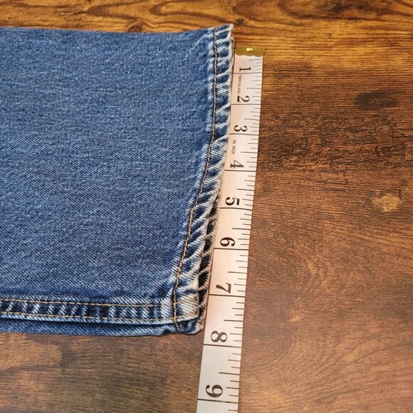 Vtg Levi's Jeans Size 38x34 Measures 34x34 Relaxed Fit 550 USA Medium Wash Y2K - Picture 10 of 10